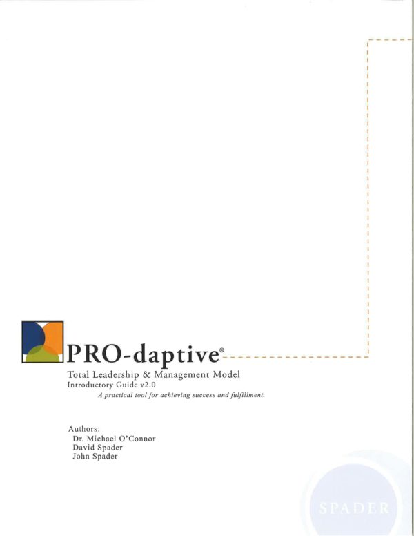 image of first page of PRO-daptive glossy model
