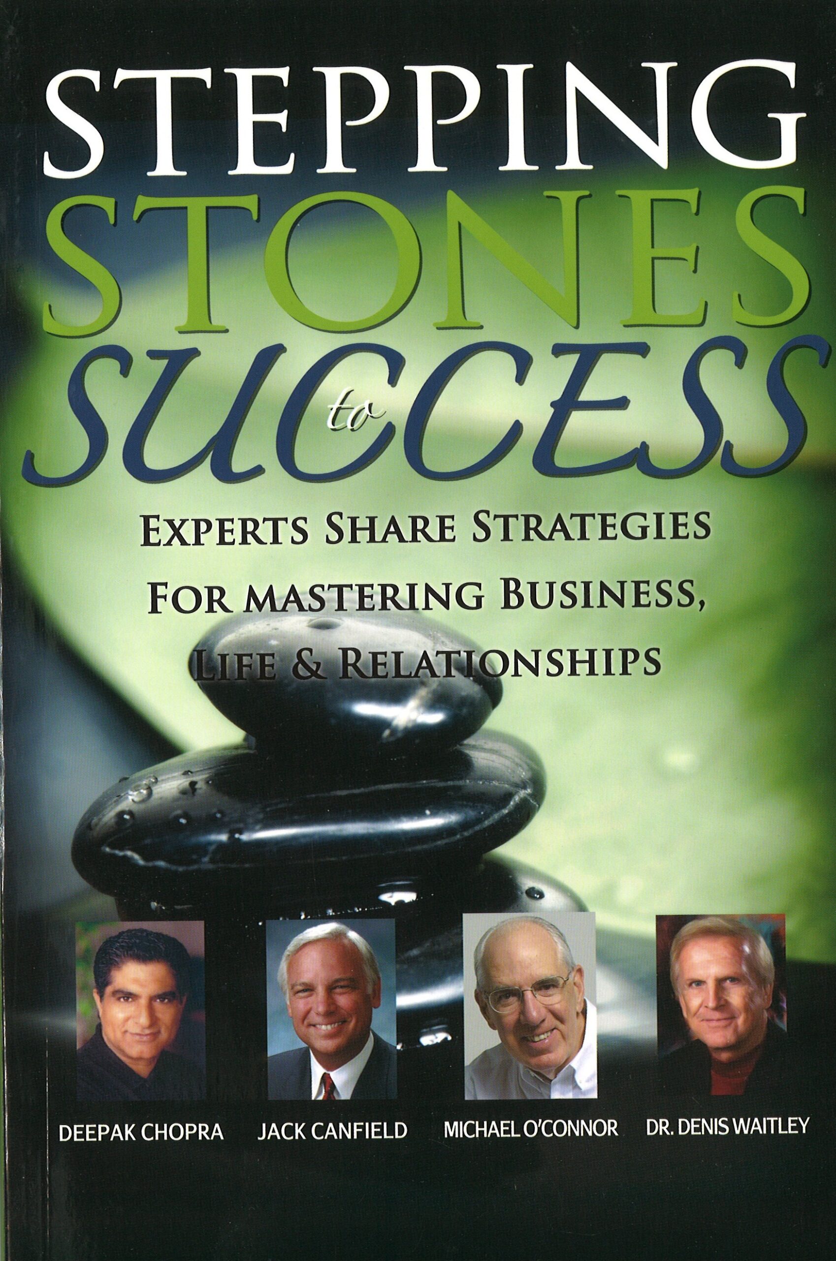 image of stepping stones to success book cover